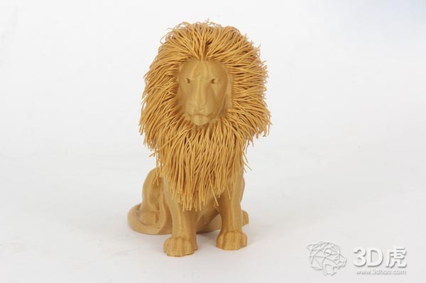 揭秘：长毛狮子是怎样3D打印出来的？